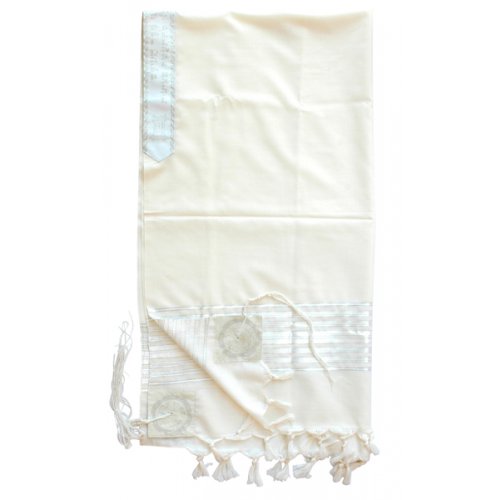 Chermonit Wool Tallit Prayer Shawl by Talitnia