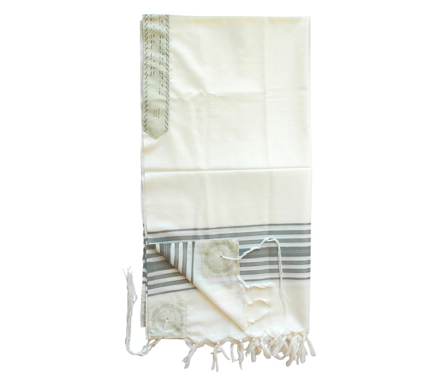 Chermonit Wool Tallit Prayer Shawl by Talitnia