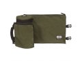 Insulated Tefillin Case and Weatherproof Tallit Bag - Olive Green