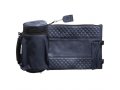 Insulated Weatherproof Tallit and Tefillin Bags, Diamond Design  Blue