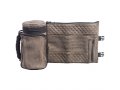 Insulated Weatherproof Tallit and Tefillin Bags with Aaronic Prayer  Brown