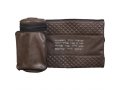 Insulated Weatherproof Tallit and Tefillin Bags with Aaronic Prayer  Brown