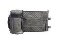 Insulated Weatherproof Tallit and Tefillin Bags with Aaronic Prayer  Gray