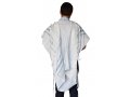 Light Weight Non Slip Gilboa Tallit 100% Wool by Talitnia - Light Blue Strips