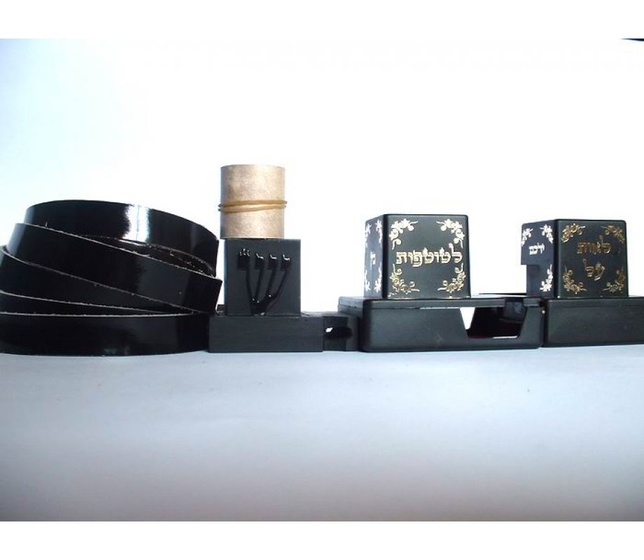 Premium Tefillin Gassot Ashkenazi Miksheh Level A